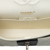 Secondhand Chanel Medium Classic Bi Stripe Lambskin Double Flap