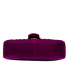 Gucci Medium GG Marmont Matelasse Velvet Shoulder Bag Secondhand