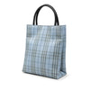 Secondhand Burberry House Check Canvas Handbag