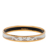 Hermès Narrow Brides de Gala Tattoo Enamel Bangle 65 Secondhand