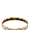 Hermès Narrow Brides de Gala Tattoo Enamel Bangle 65 Secondhand