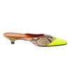 Secondhand Miu Miu Multicolor Leather Mules - '10s