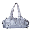 Secondhand Chloé Silver Leather Silverado Satchel - '10s