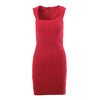 Secondhand Dolce & Gabbana Red Sleeveless Sheath Dress -'00s
