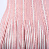 Secondhand Missoni Pink Ribbed Knit Sleeveless Skater Dress - '10s