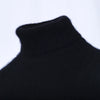 Secondhand Versace Black Cashmere Turtleneck Vest - '80s