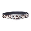 Secondhand Prada Pony Hair Leopard Belt-