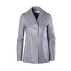 Secondhand Calvin Klein Collection Grey Calfskin Leather Blazer