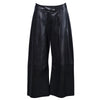 Secondhand Dušan Leather Black Pants - '10s