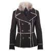 Prada Vintage Wool Jacket with Fur Collar