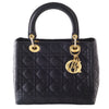Secondhand Dior Medium Lady Vintage Cannage Nera - '90s