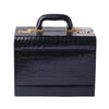 Secondhand Jardin des Sacs Crocodile Leather Beauty Case - '60s