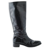 Secondhand Prada Black Patent Leather Boots