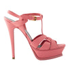 Secondhand Yves Saint Laurent Leather T-Strap Sandals - '10s