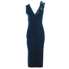 Secondhand Jean Paul Gaultier Velvet Sheath Dress - '00s