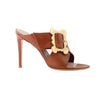 Secondhand Vivienne Westwood Leather High-Heel Frame Sandals - '00s