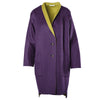 second hand Stefano Mortari Purple Green Coat