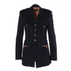 second hand Jean Paul Gaultier Femme Black Military Jacket – '90s