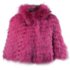 Secondhand Red Valentino Fuchsia Fur Jacket - '10s