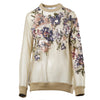 Secondhand Givenchy Floral Sequin Embellished Sheer Sweatshirt - '10s