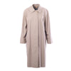 second hand Burberry Vintage Beige Car Coat with Nova Check Lining - '80s