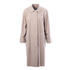 Secondhand Burberry Vintage Beige Car Coat with Nova Check Lining - '80s