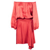 Secondhand Yves Saint Laurent Ruched Evening Silk Dress -'00s