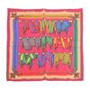 Secondhand Hermès "Les Sangles" Di Hermès Gavroche Scarf - '90s