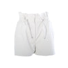second hand Hermès White Calfskin Leather Paperbag Shorts - '20s