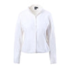 Secondhand GFF Gianfranco Ferré White Cotton Hidden-Fastening Jacket