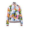 Secondhand Dolce & Gabbana Pink Floral Print Bomber Jacket