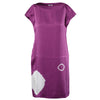 Secondhand Miu Miu Purple Silk Dress - '10s