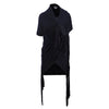 Secondhand Junya Watanabe Comme des Garçons Draped Black Top - '10s