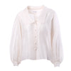 second hand Yves Saint Laurent Sheer Silk Blouse -