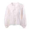 Secondhand Yves Saint Laurent Rive Gauche Sheer Silk Blouse - '80s