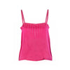 Secondhand Louis Féraud Pink Silk Rhinestone Camisole Top