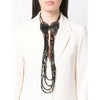 Secondhand Chanel Black Bow Necklace - 2000s