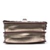 Fendi Mini Scalloped Metallic Studded Leather Kan I Crossbody Secondhand
