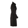 Secondhand Karen Millen Brown Monogram Jacquard Belted Trench Coat