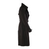 Secondhand Karen Millen Brown Monogram Jacquard Belted Trench Coat - '00s