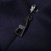 Secondhand Prada Navy Sleeveless Pleated A-Line Dress -'10s