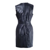 Secondhand Richmond Black Leather Tailored Dress - '00s