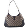 Secondhand Gucci Vintage GG Canvas Hobo Bag with Leather Trim – '00s