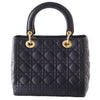 Secondhand Dior Medium Lady Vintage Cannage Nera - '90s