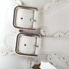 Secondhand Laurence Decade Rush Festone Calfskin Leather Heels - '10s