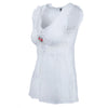 Secondhand Dolce & Gabbana Floral Lace Top with Ruffled Cap Sleeves - '10s