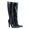 Secondhand Sergio Rossi Knee-High Leather Boots - '00s