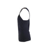 second hand Versace Black Asymmetric One-Shoulder Draped Top with Medusa Zipper