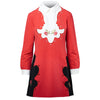 Secondhand Vivetta Red Mini Dress with Decorative Details - '10s