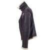 Secondhand Versace Leather Shearling Jacket - '00s